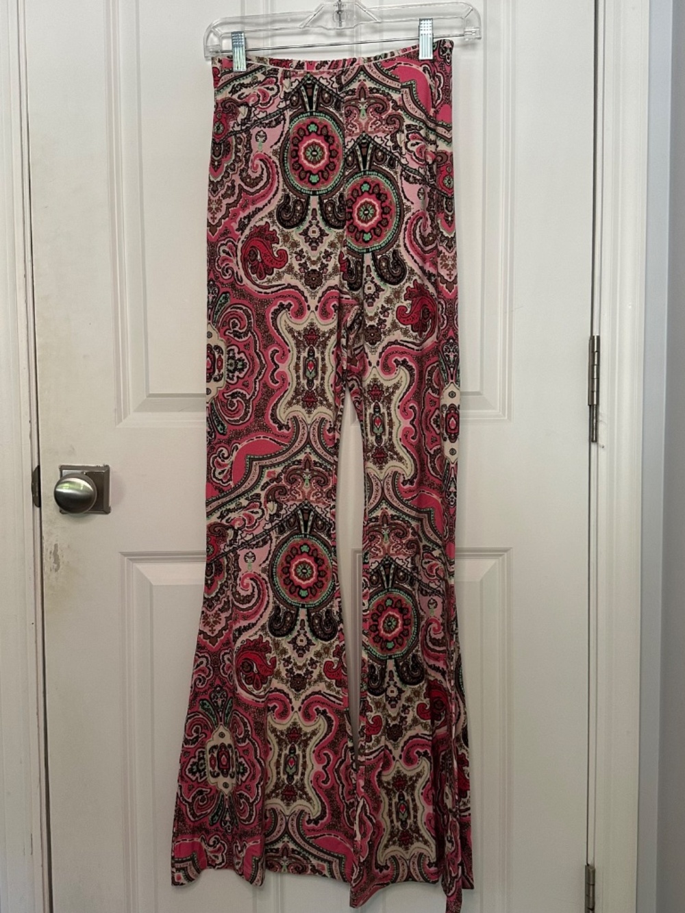 Free People Paisley Flare Leggings